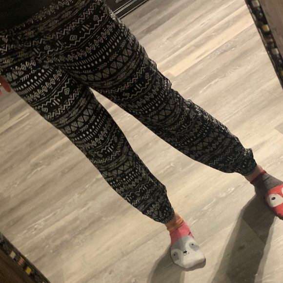 Black and white parachute pants - Picture 1 of 2